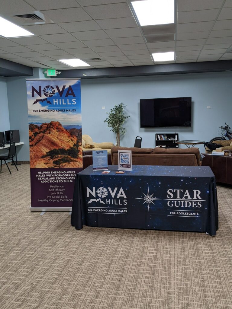 Nova Hills trade show trial set up